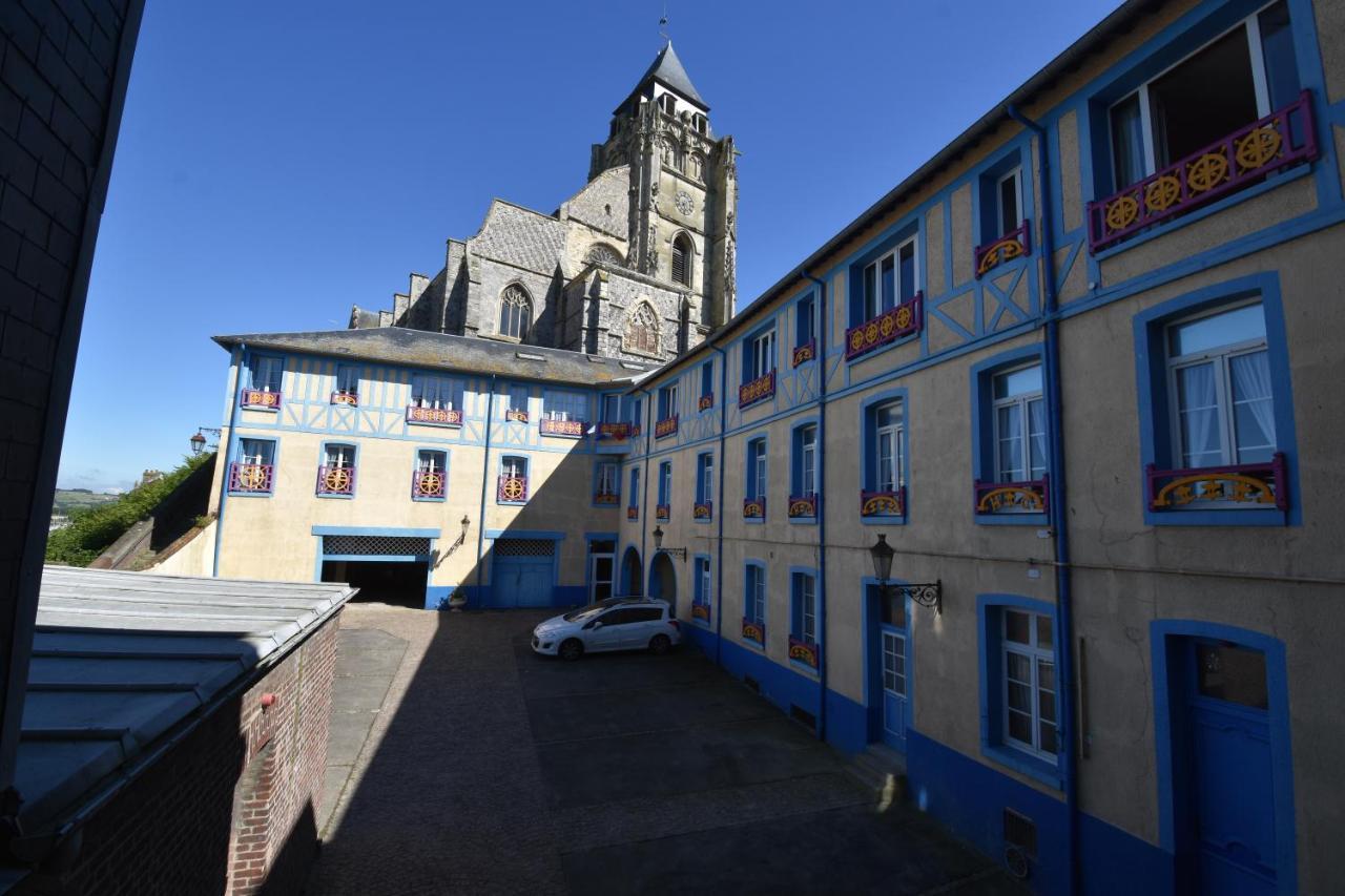 Hôtel De Calais Le Tréport Exterior foto